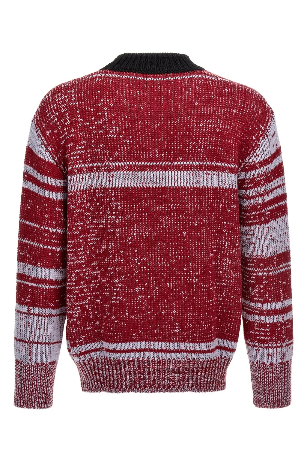 Marni Logo Intarsia Crewneck Jumper