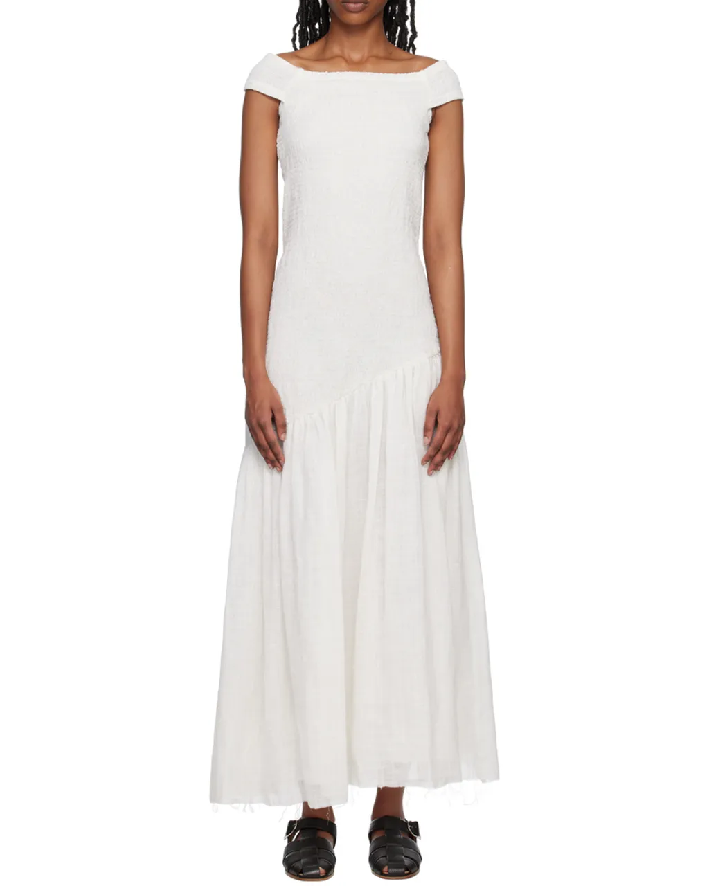Pleated Skirt Dress