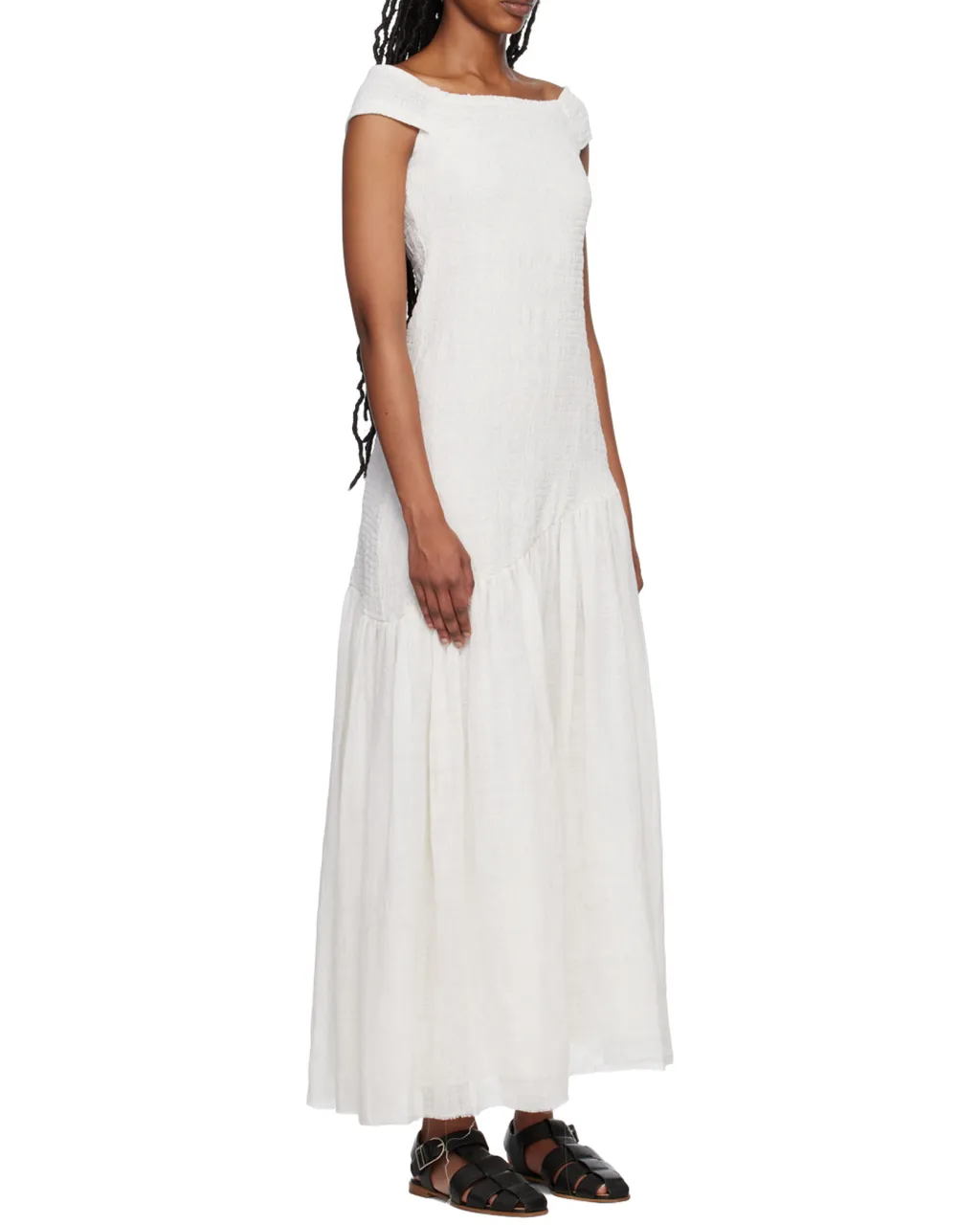 Pleated Skirt Dress