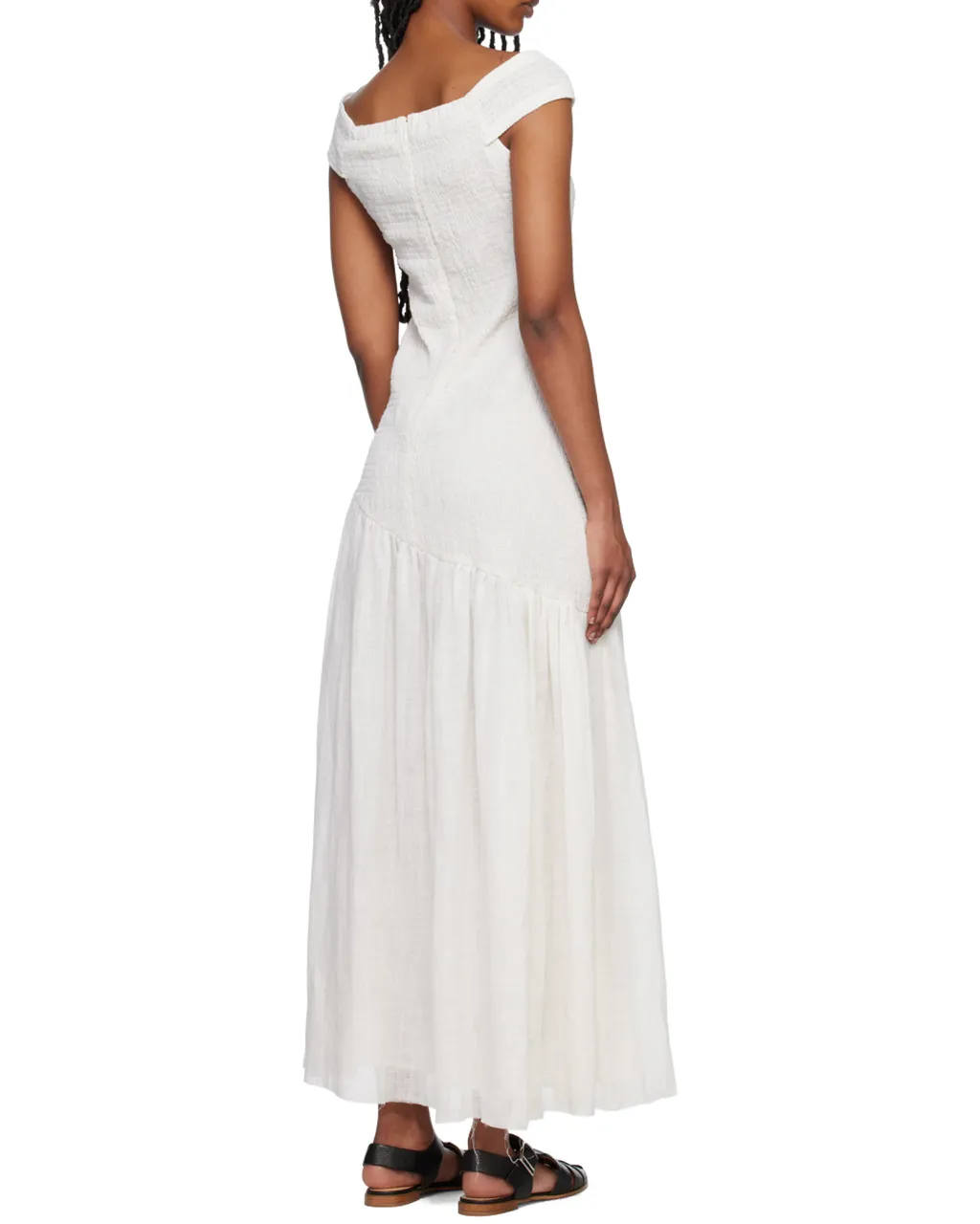 Pleated Skirt Dress