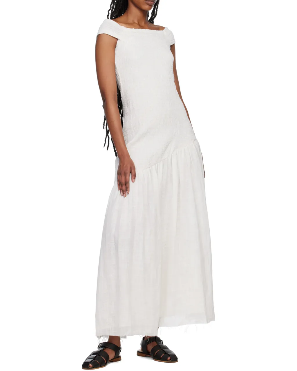 Pleated Skirt Dress