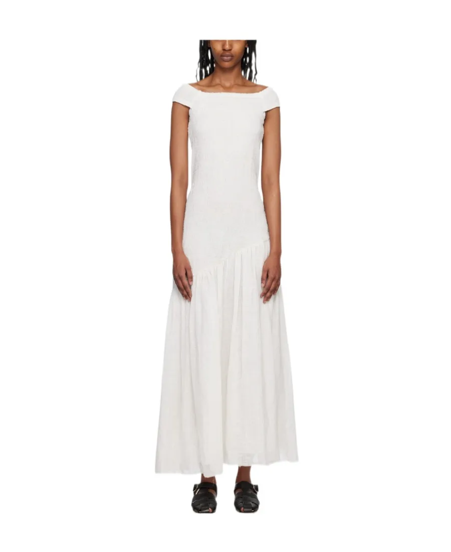 Pleated Skirt Dress