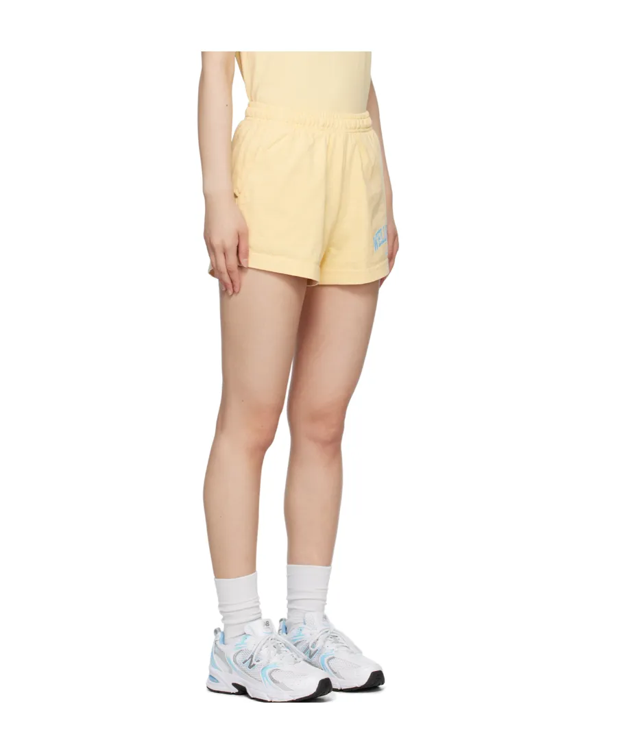 Sporty & Rich Logo Embellished Shorts