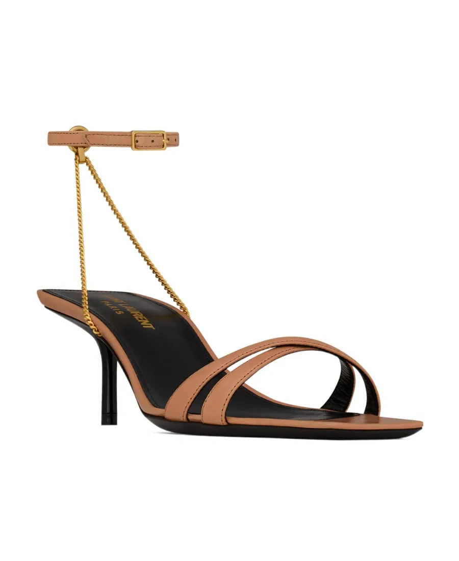 Melody Sandals In Shiny Leather