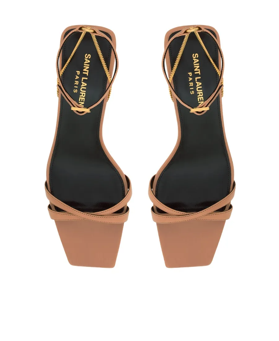 Melody Sandals In Shiny Leather
