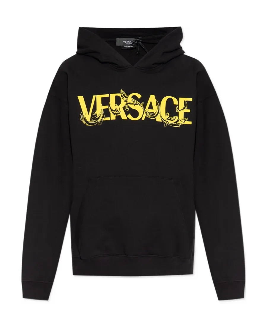 Versace Logo-Printed Hoodie