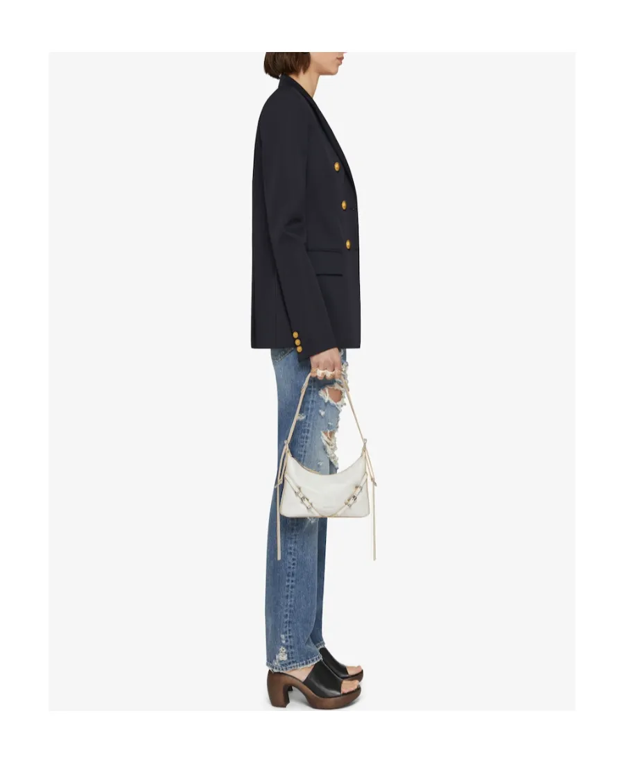 Givenchy Straight-Leg Distressed Jeans