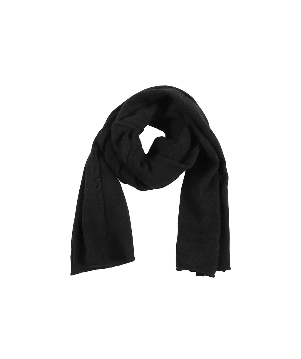 Ribbed-Knit Cashmere Scarf