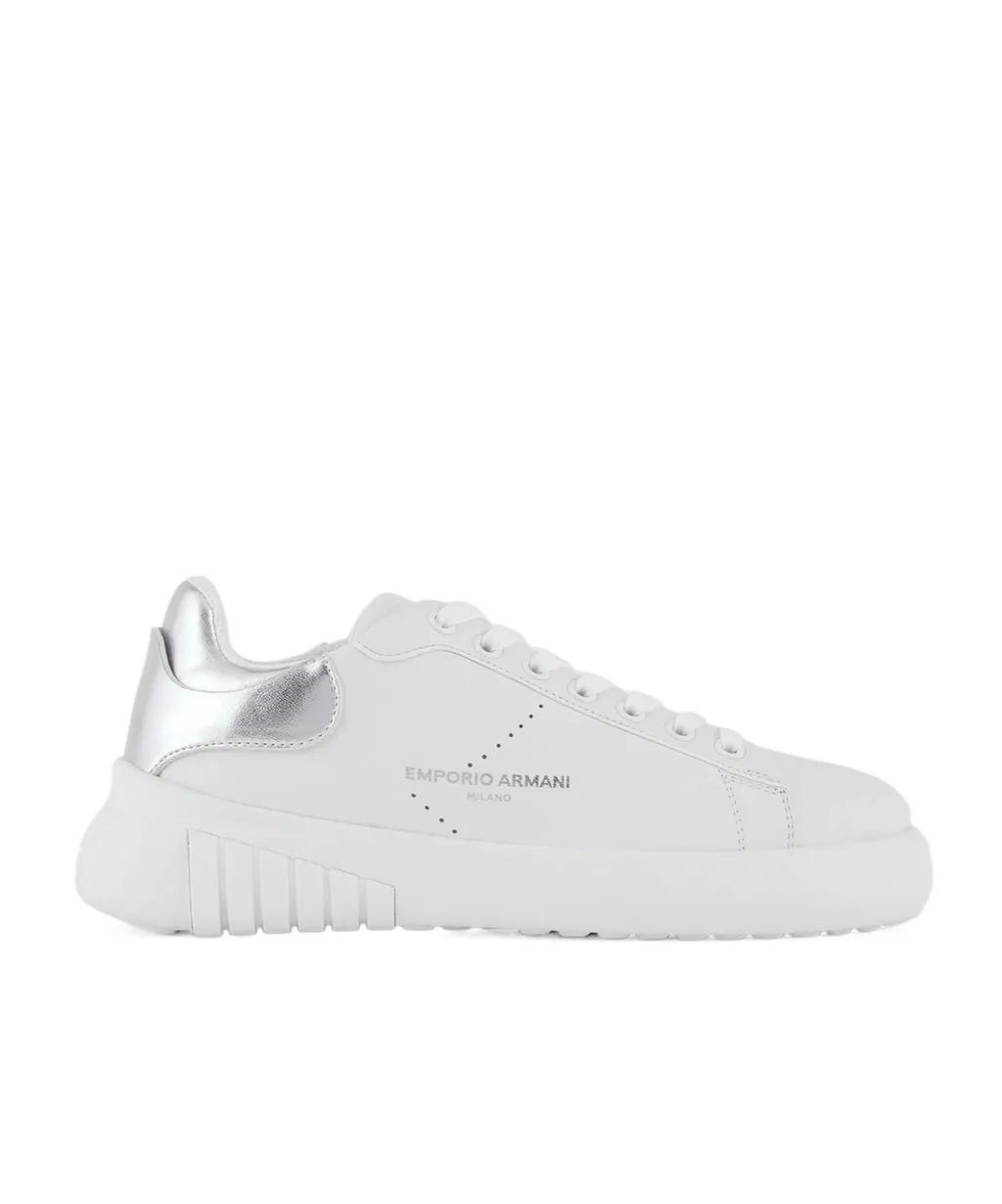 Logo-Print Lace-Up Sneakers