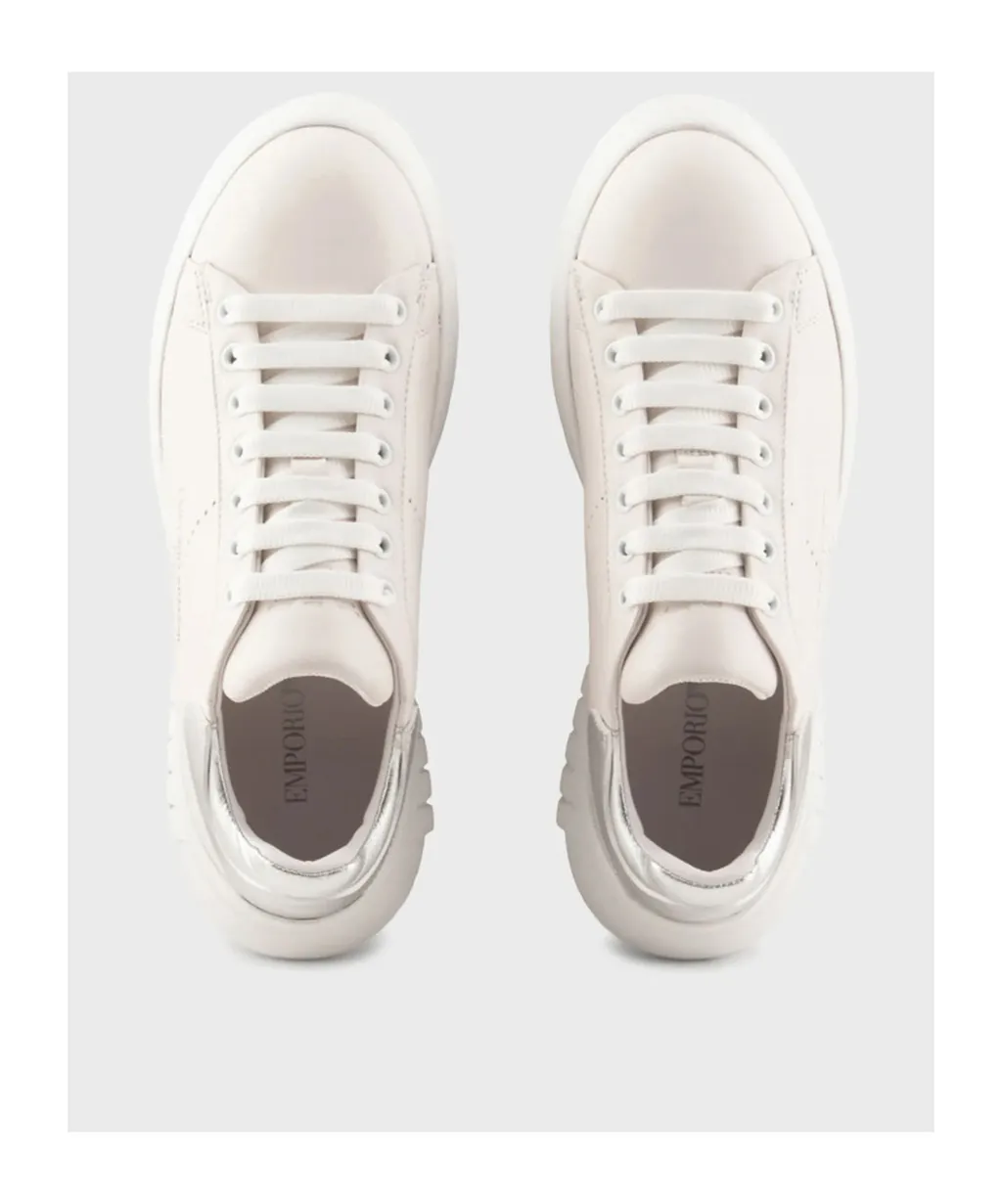 Logo-Print Lace-Up Sneakers