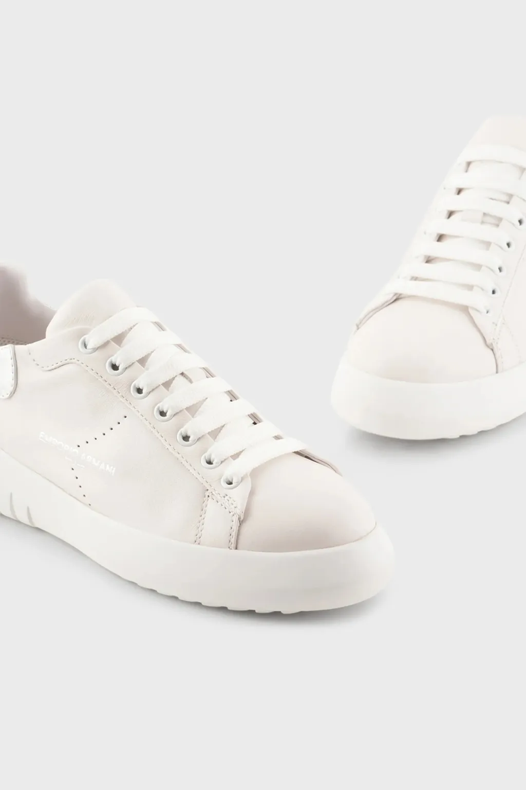 Logo-Print Lace-Up Sneakers