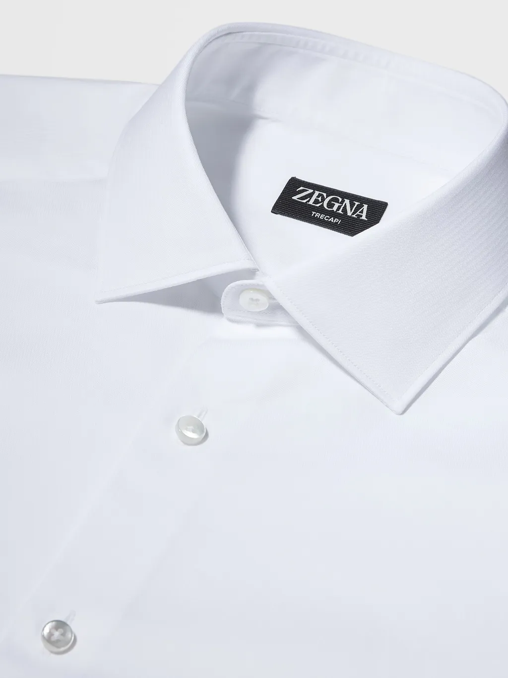 Zegna Pinstriped Long-Sleeved Shirt