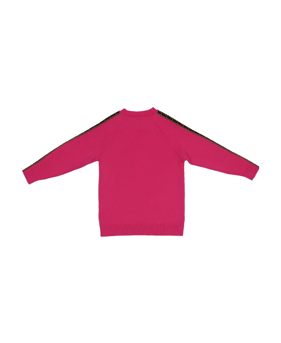 Fendi Kids Ff Motif Knitted Jumper