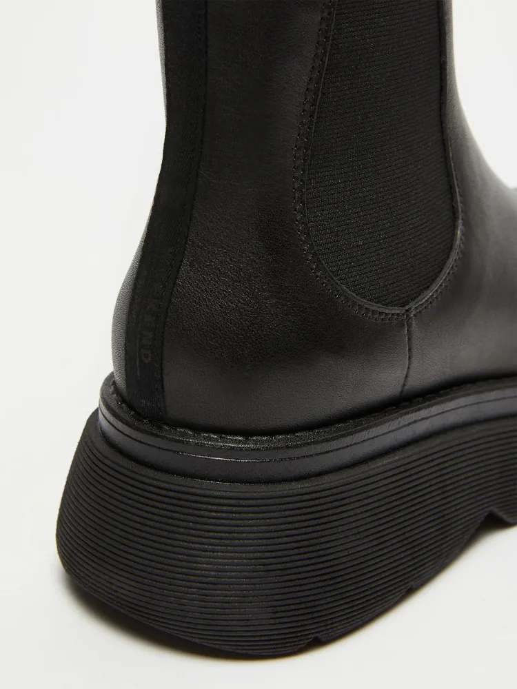 Thick-Soled Short Boots