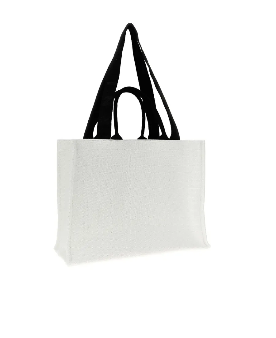 Marni Logo Printed Tote Bag