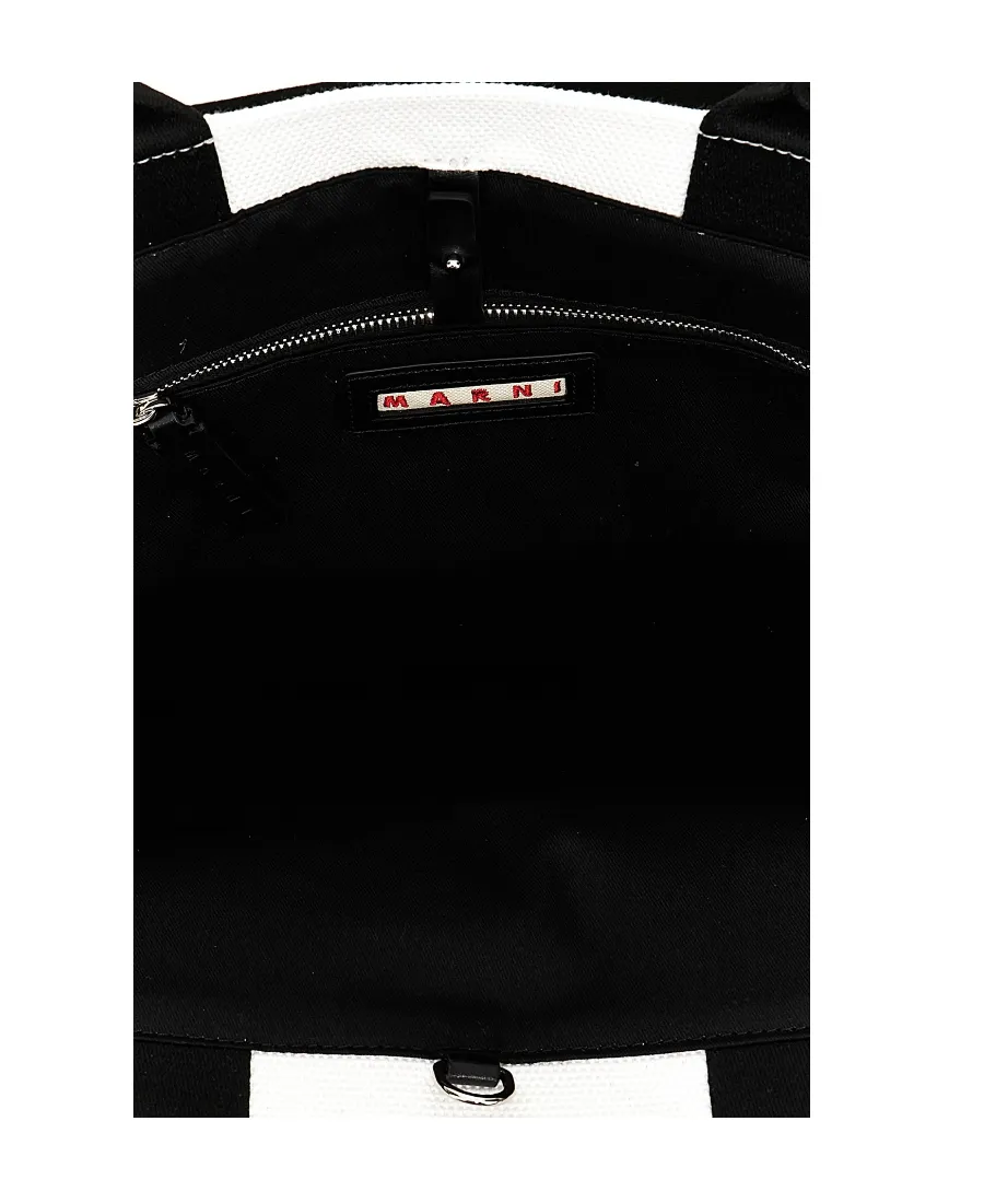 Marni Logo Printed Tote Bag