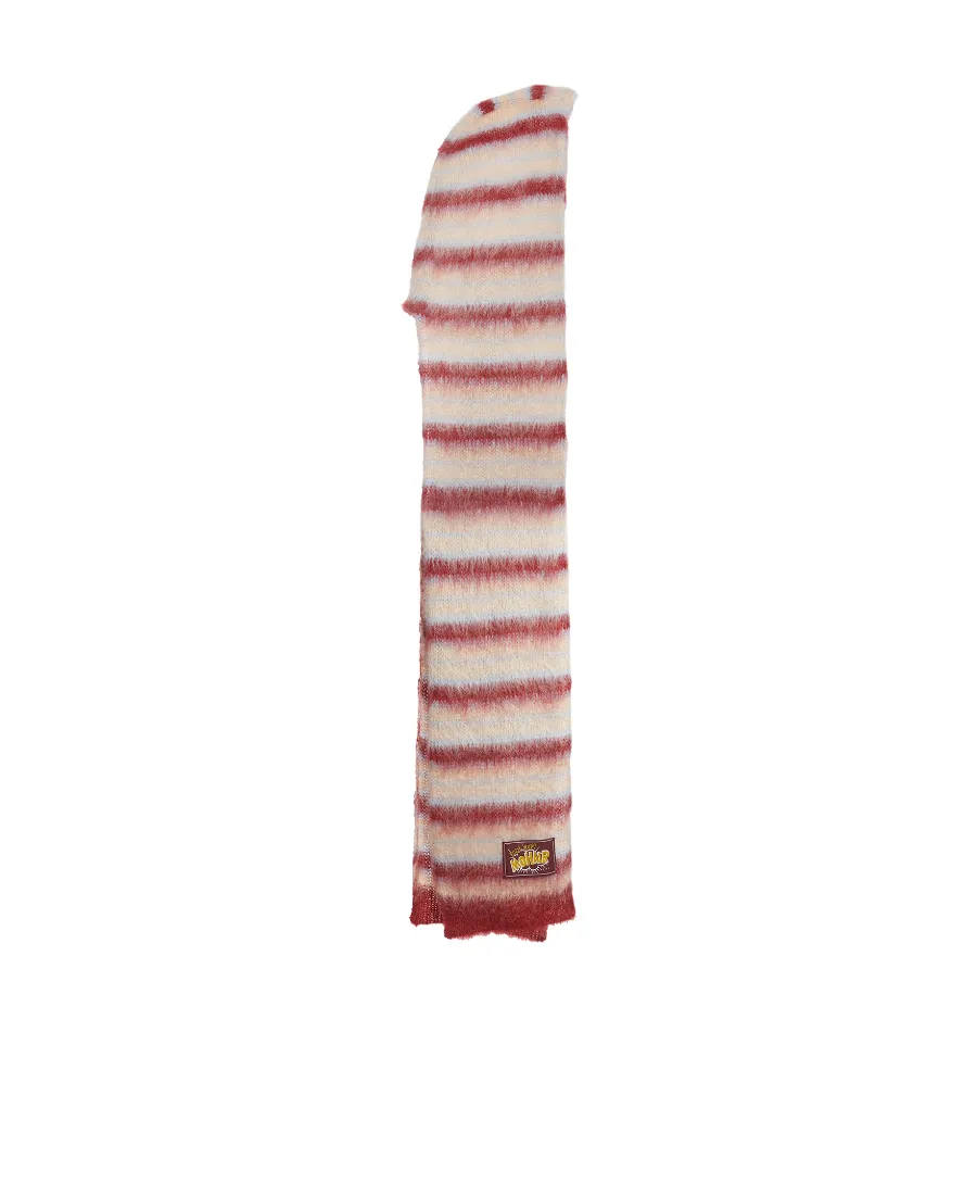 Marni Logo Patch Striped Hat