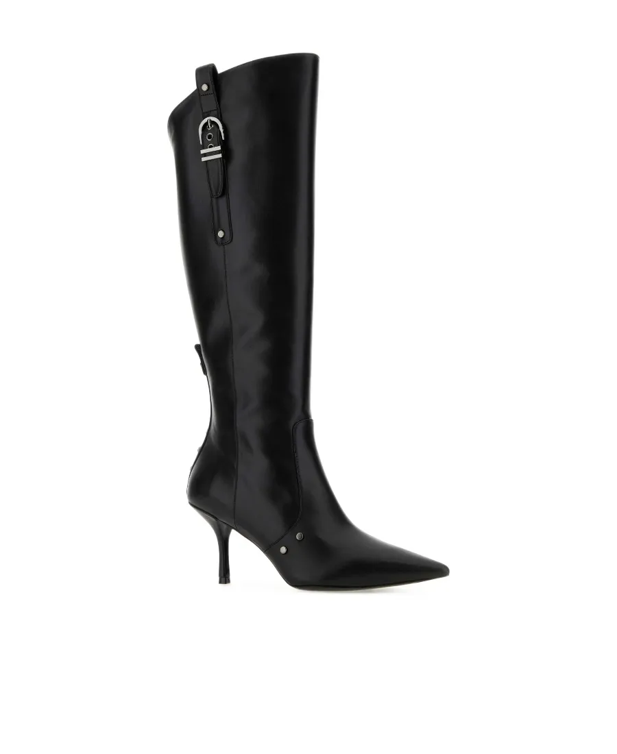 Stuart Weitzman Thigh-High Pointed-Toe Boots