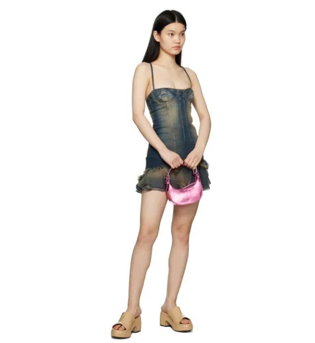 By Far Open-Toe Platform Mules
