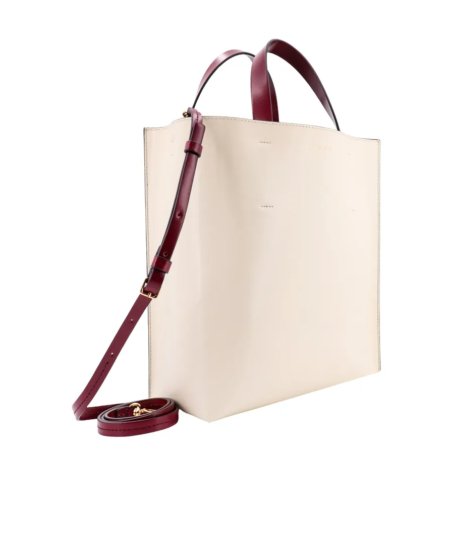 Museo Colour-Block Leather Tote