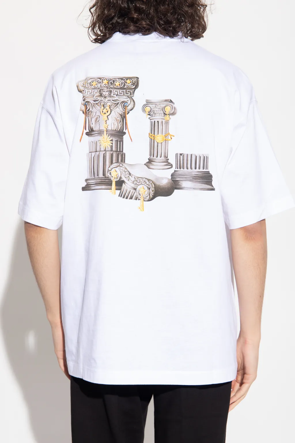 T-Shirt With Round Neck And Short Sleeves
