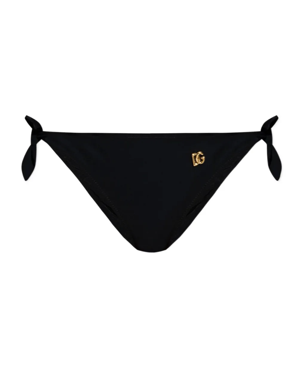 Logo-Plaque Bikini Bottoms