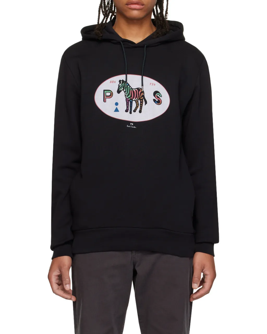 Graphic-Print Hoodie