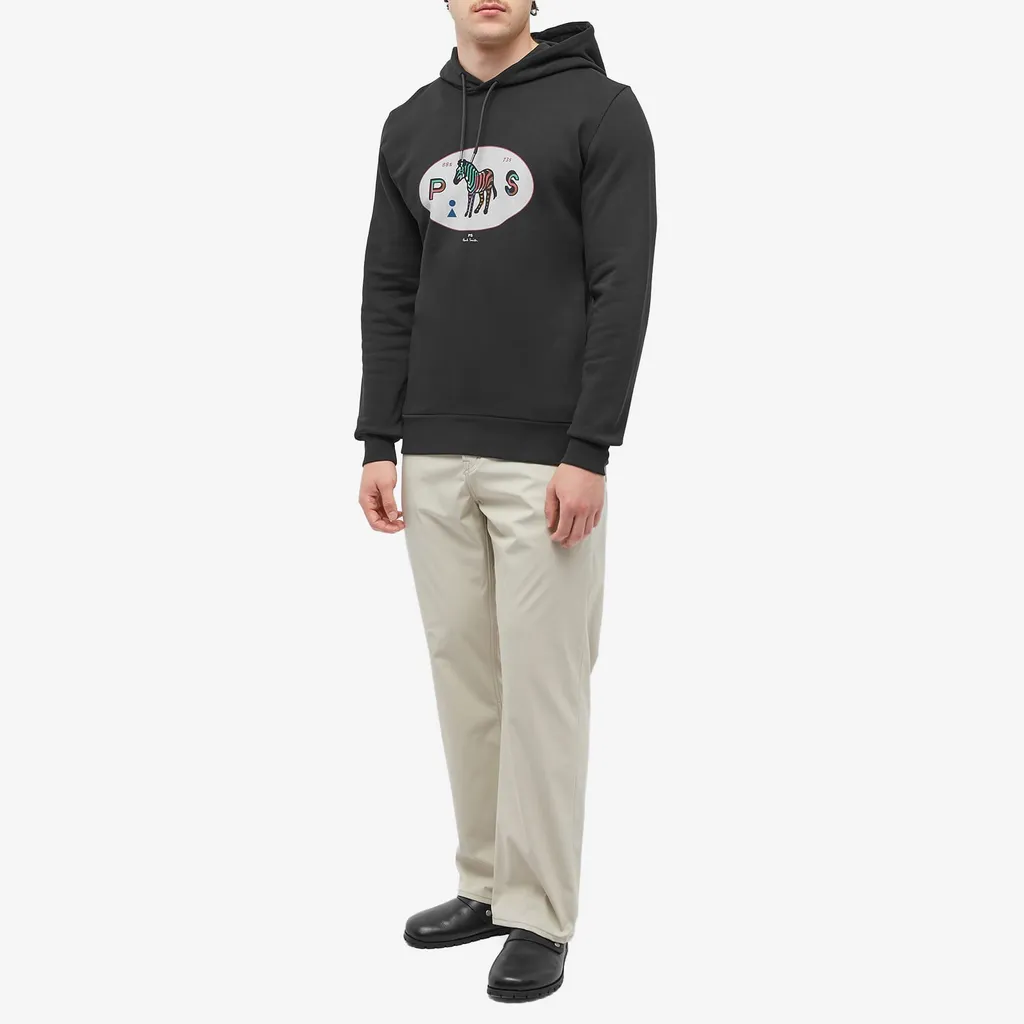 Graphic-Print Hoodie