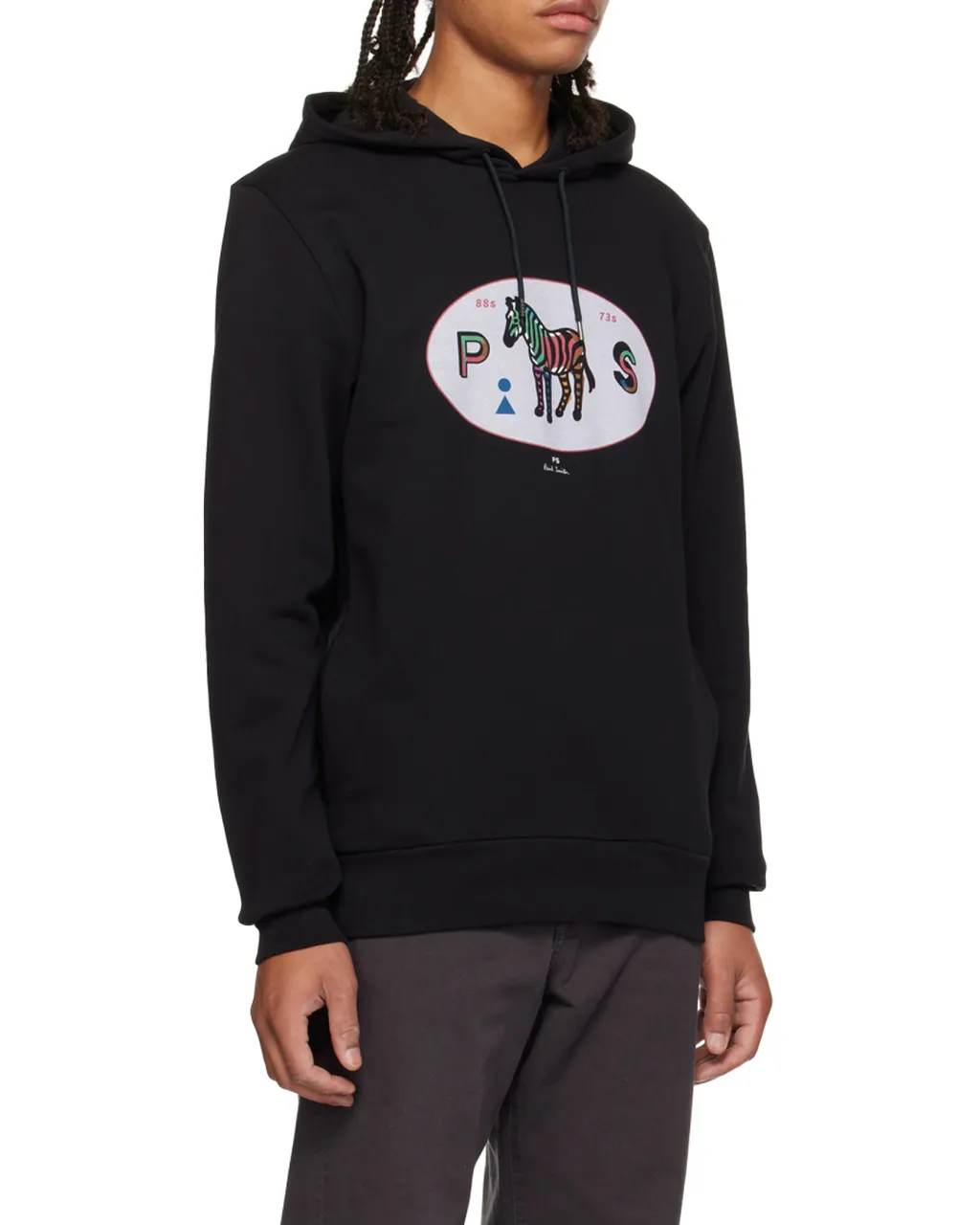 Graphic-Print Hoodie