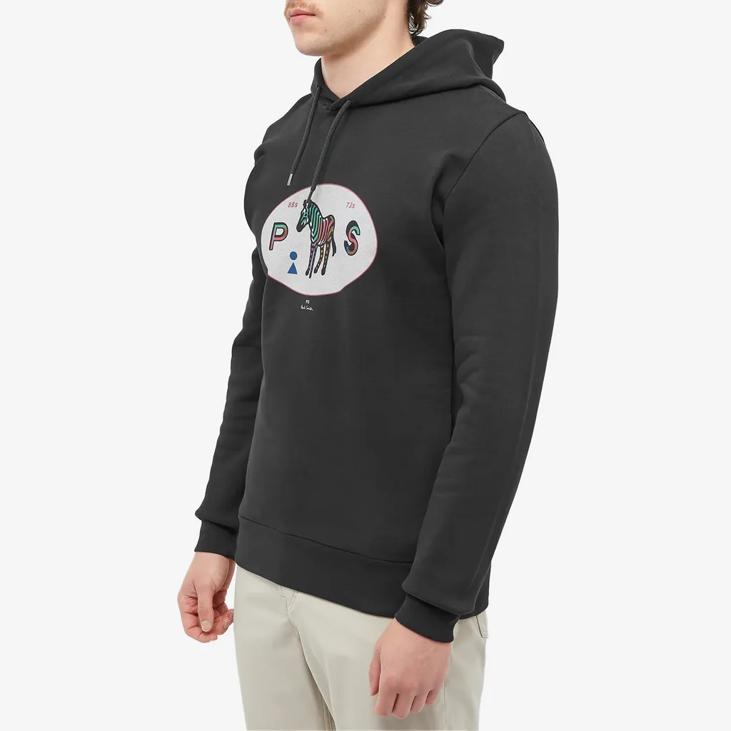 Graphic-Print Hoodie