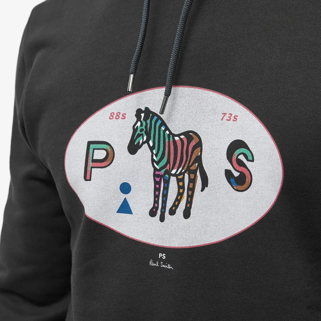 Graphic-Print Hoodie