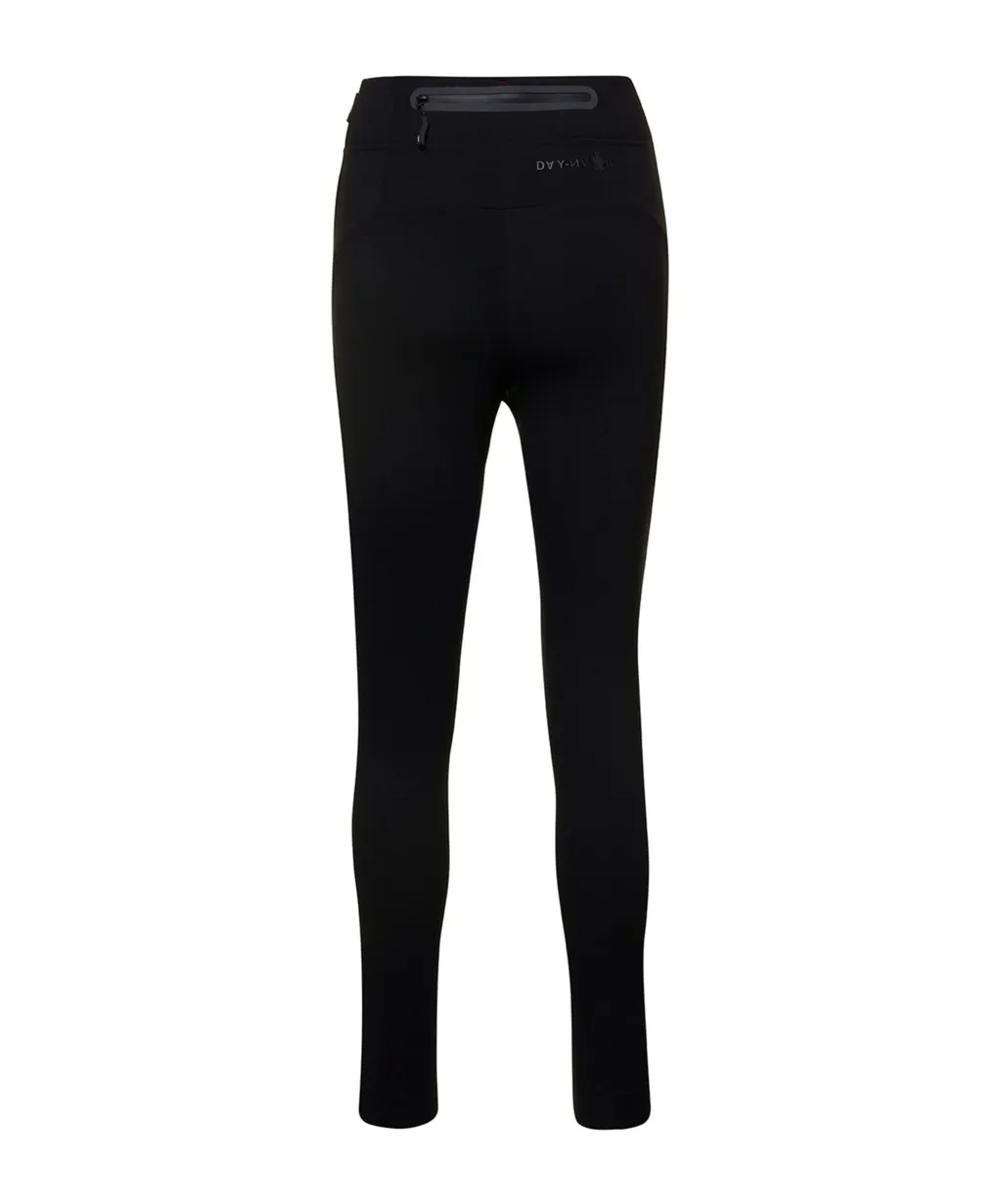 Rubberised-Logo Performance Leggings