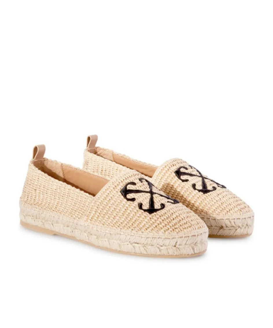 Off-White Arrow Slip-On Espadrilles