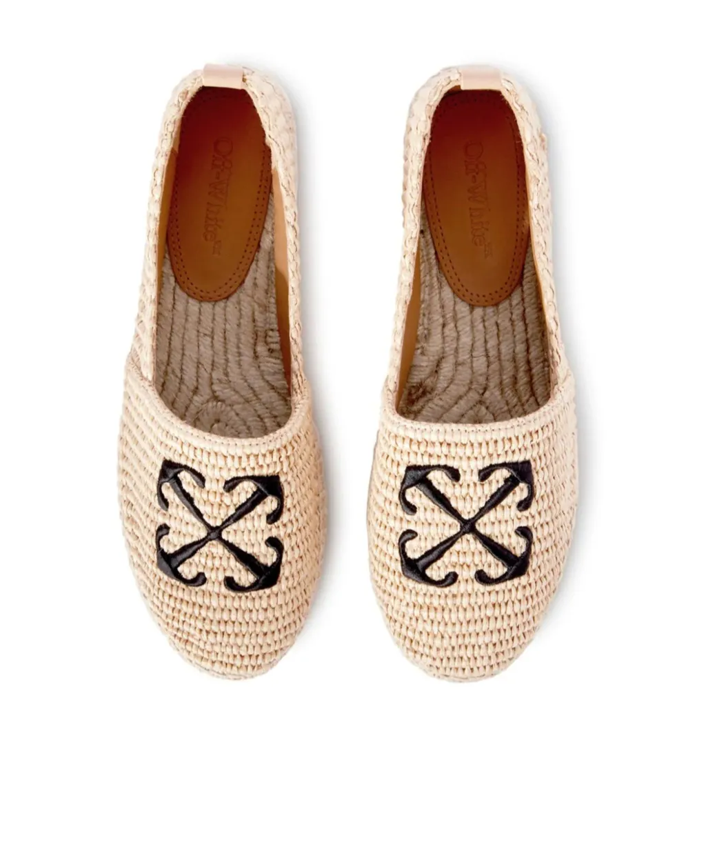Off-White Arrow Slip-On Espadrilles