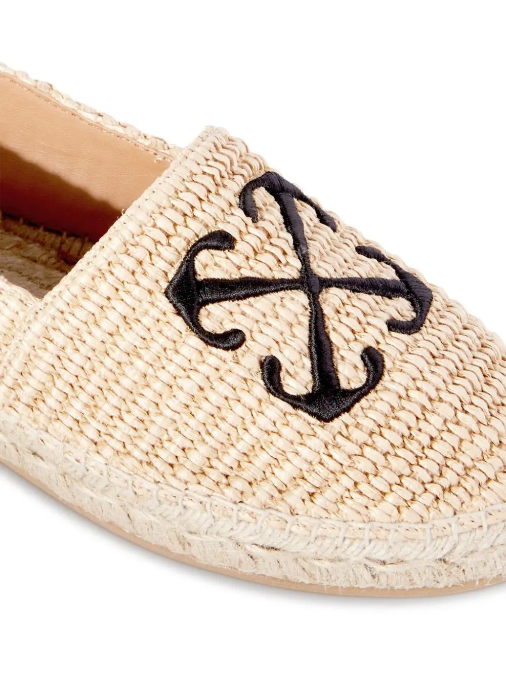 Off-White Arrow Slip-On Espadrilles