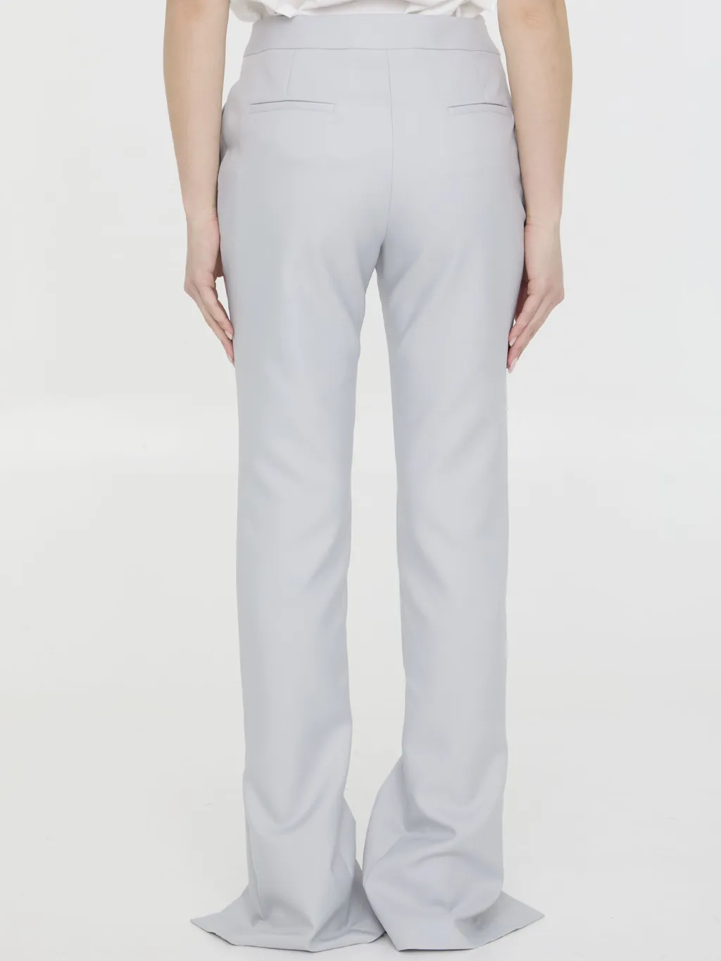 Off-White Logo Detailed Straight Leg Pants