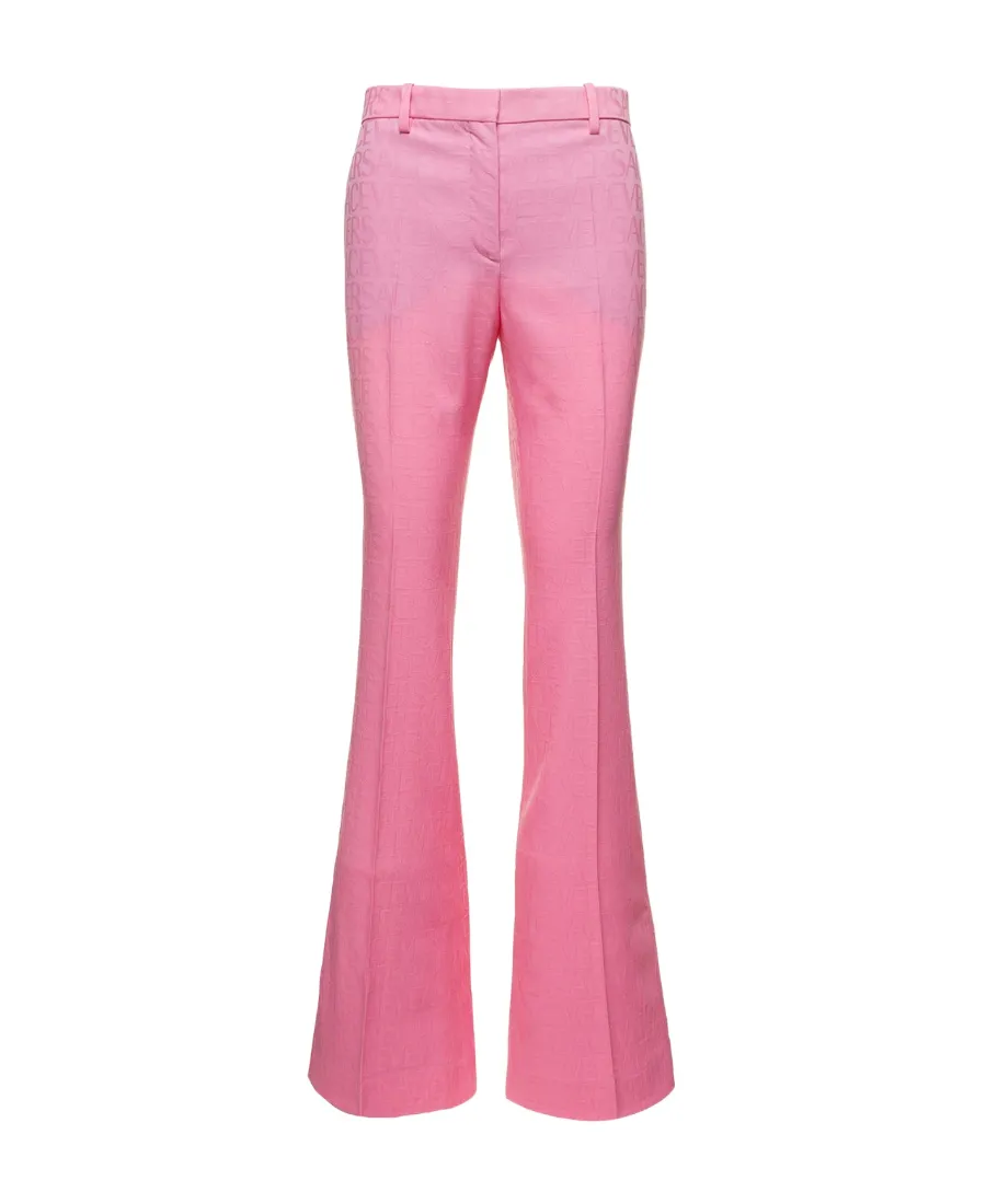 Versace High-Waist Flared Trousers