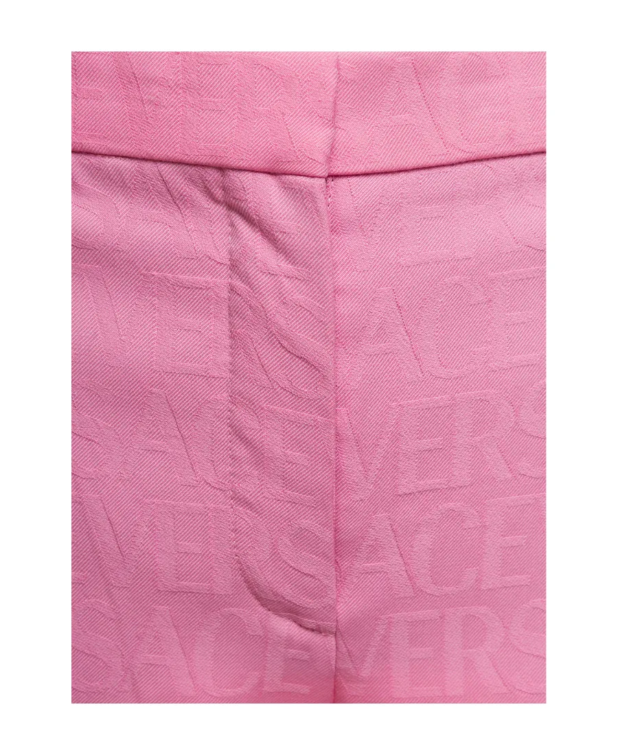 Versace High-Waist Flared Trousers