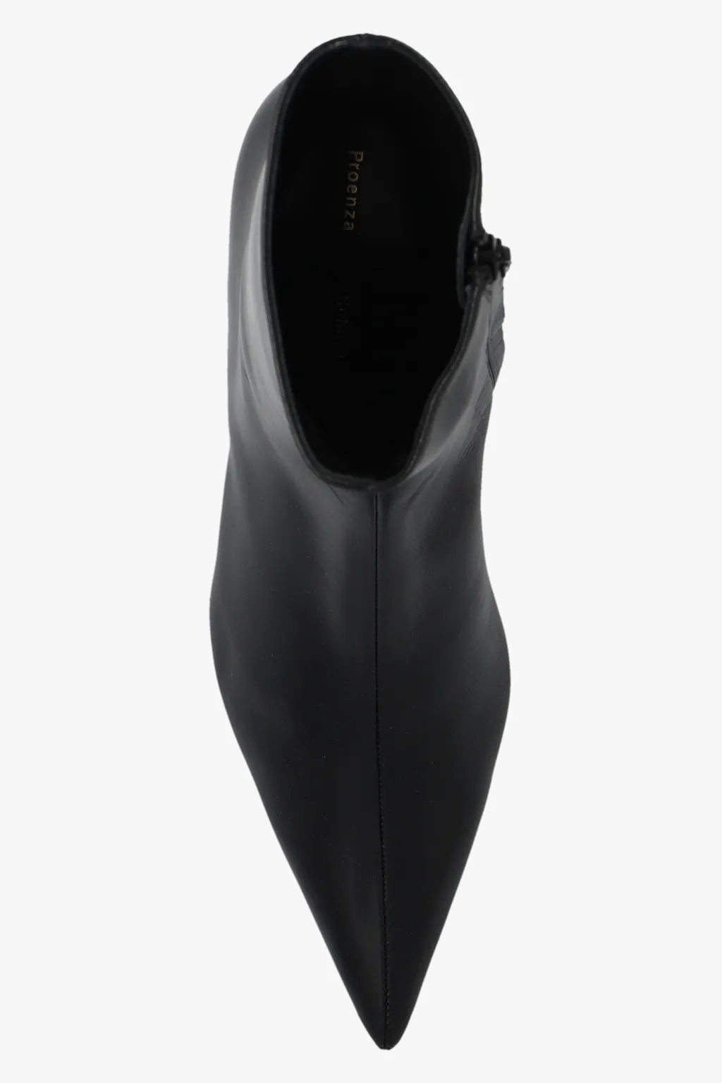 Spike Pointed-Toe Ankle Boots