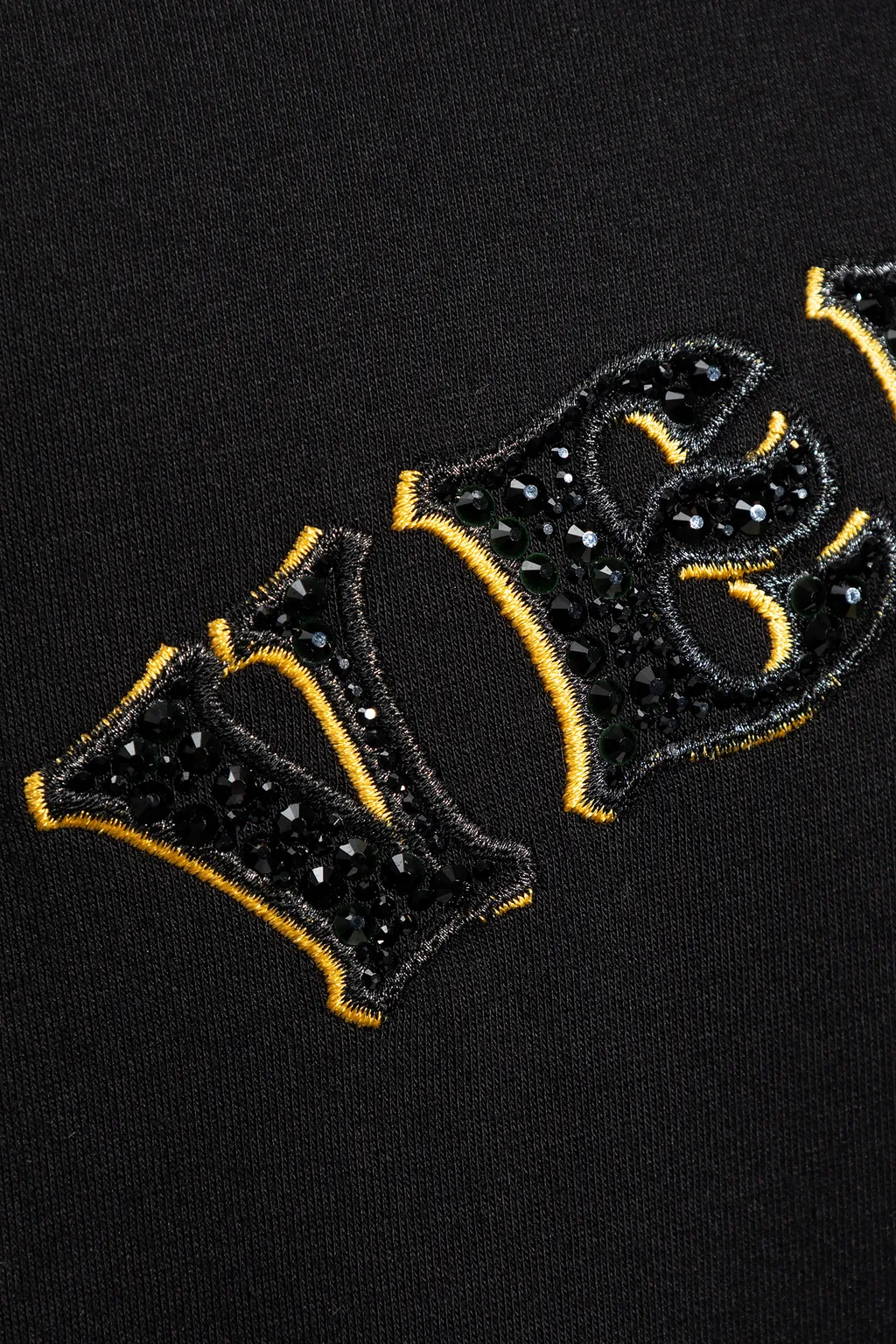 Versace Logo-Embroidered Crewneck T-Shirt