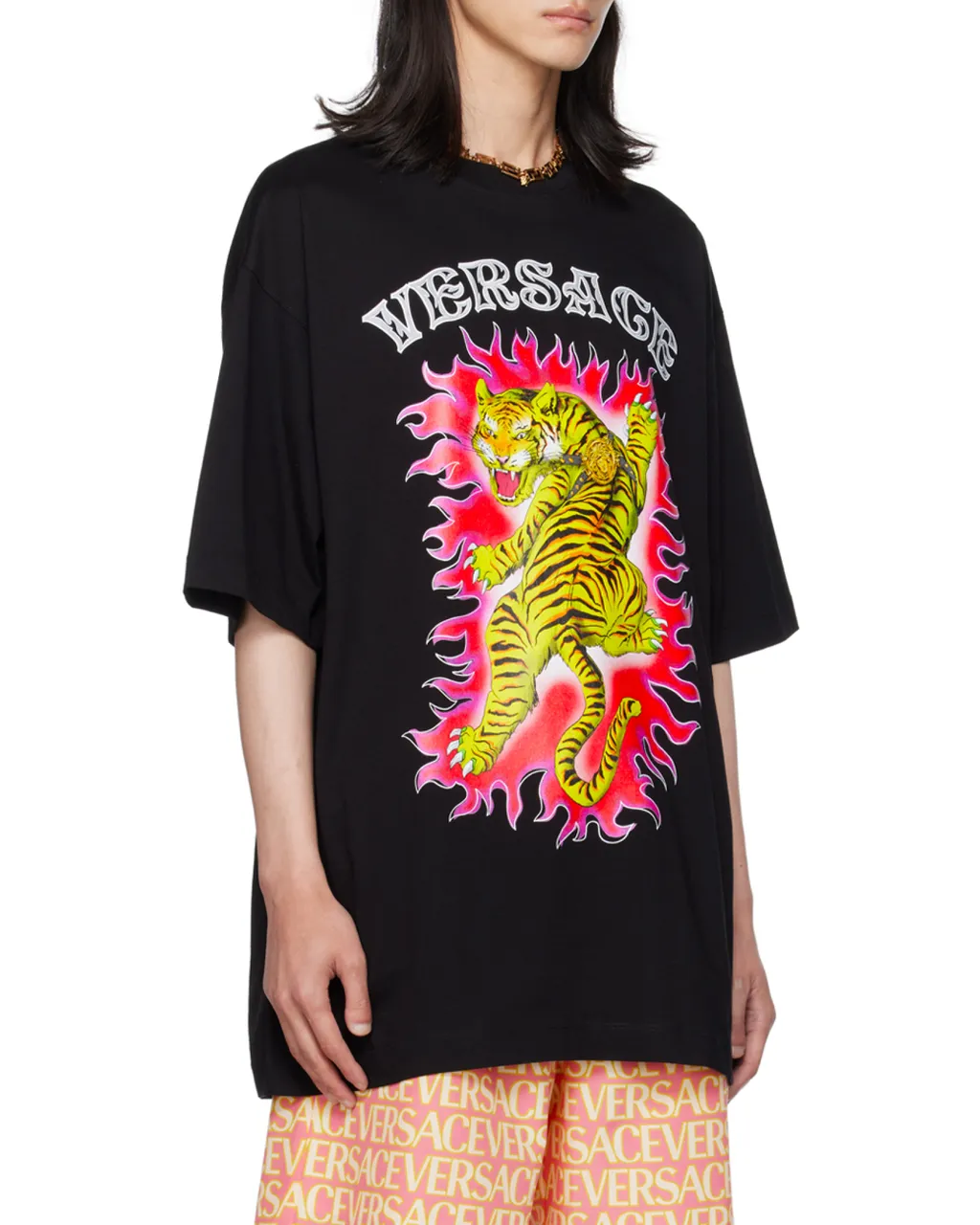 Roar-Print Cotton T-Shirt