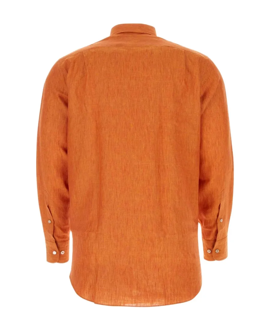 Lapel Long-Sleeved Shirt
