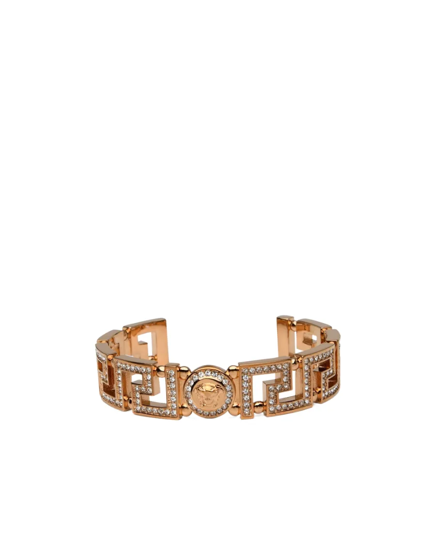 Greca Tribute Medusa Cuff Bracelet