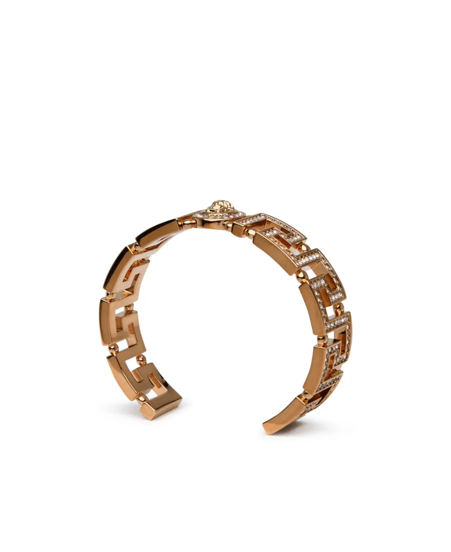 Greca Tribute Medusa Cuff Bracelet