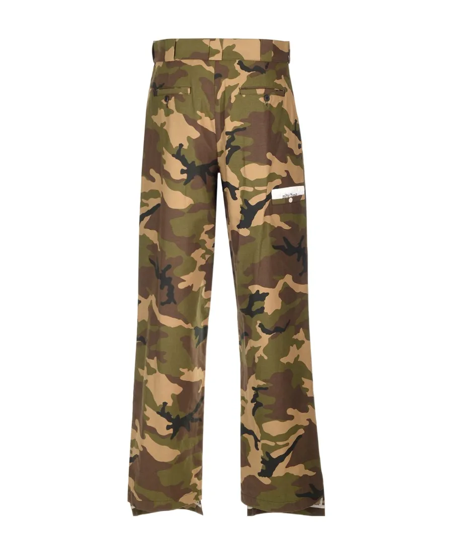 Palm Angels Camouflage Printed Pants