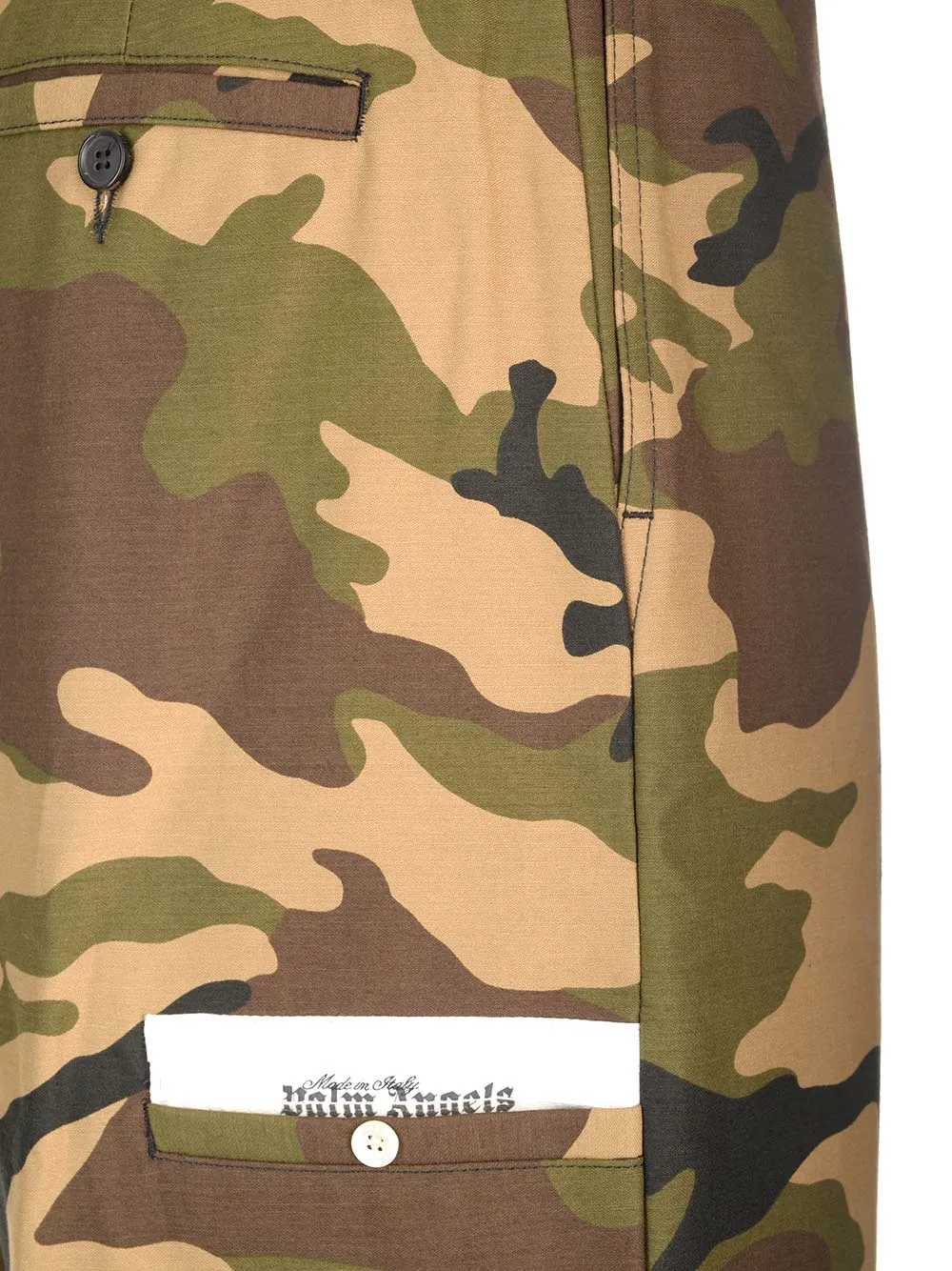 Palm Angels Camouflage Printed Pants