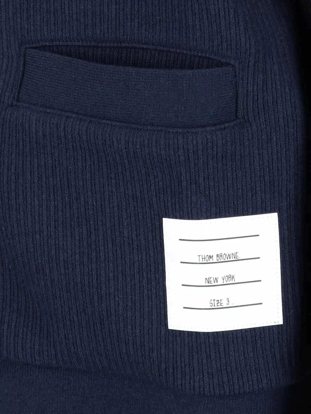 Thom Browne Logo Patch Cardigan