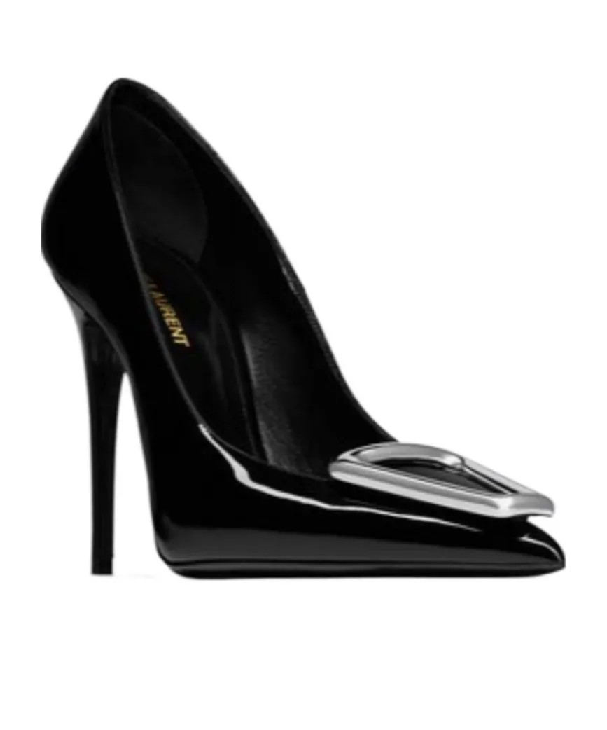Saint Laurent Avenue Pointed-Toe Pumps