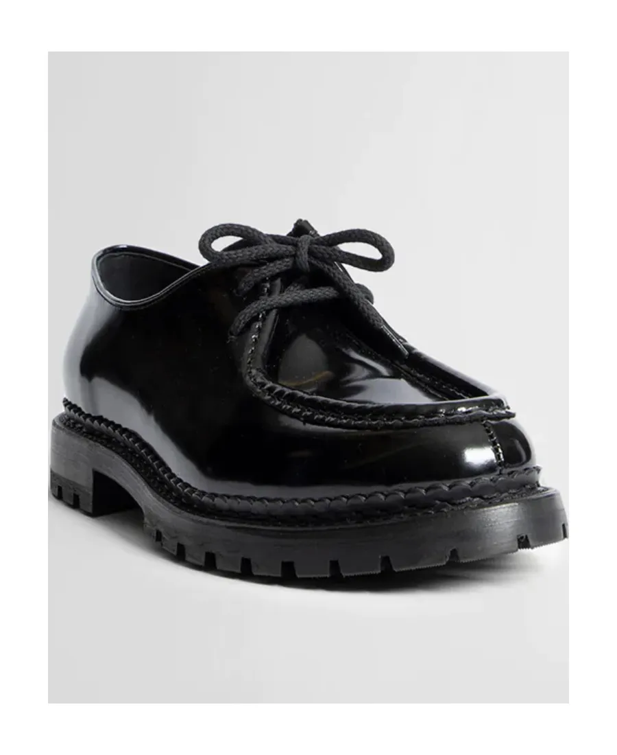 Saint Laurent Malo Slip-On Lace-Up Shoes