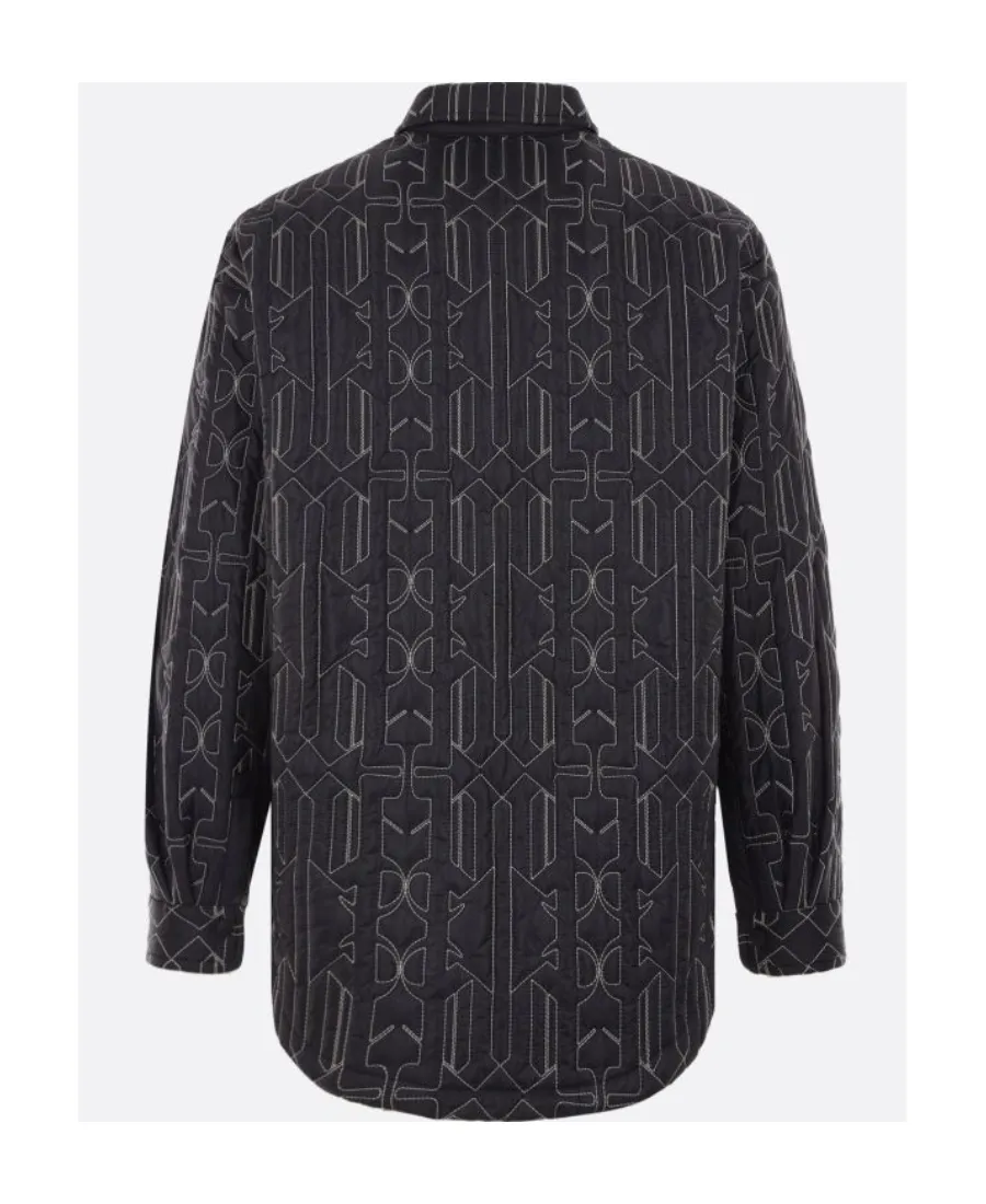 Palm Angels Monogram Long-Sleeved Shirt